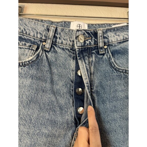 Anine Bing Light Blue Women Jeans - Picture 5 of 14